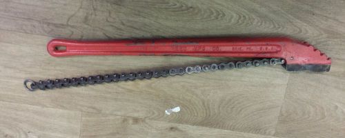 REED MFG CO 3&#034; Chain Pipe Wrench Erie PA USA WA24A 24&#034;
