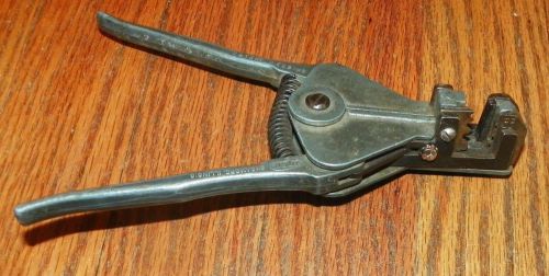 Vintage Ideal SYCAMORE, IL  7&#034; Wire Strippers PAT. PENDING