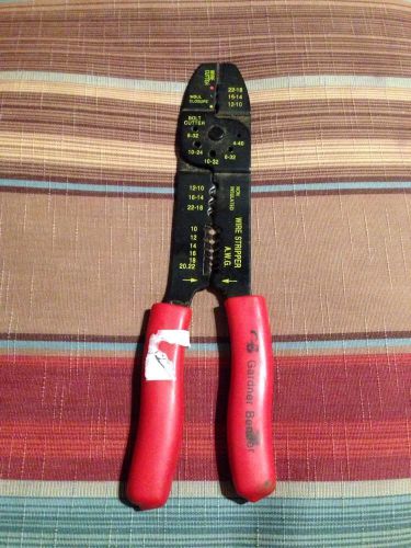GB GARDNER BENDER WIRE CUTTER STRIPPER /  TERMINAL and CRIMPING TOOL