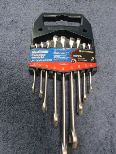 Mastercraft Combo #58-8573-2 Wrench Set Metric 9 piece 7mm-13mm B-3