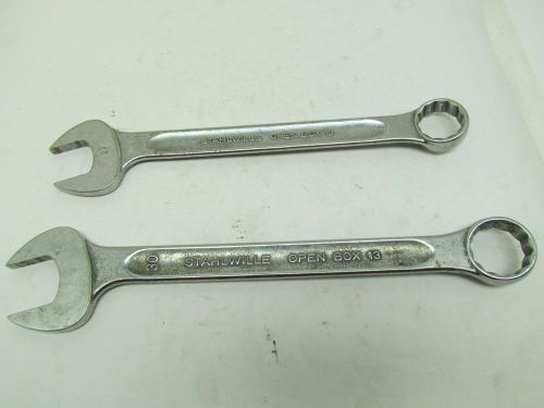 Stahlwille Open Box 13 Metric Combination Wrench 27mm 30mm Lot of 2 Germany