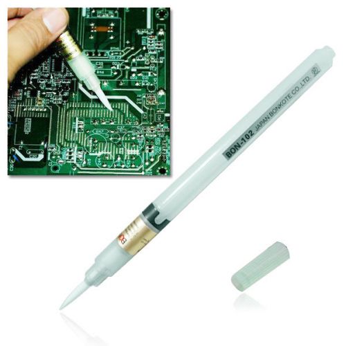 BON-102 Flux Coating Pen Soldering Solder Brush Head 7ML For PCB BGA Repairing