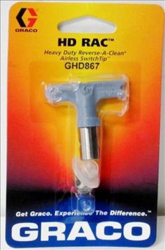 Graco ghd-867 ghd867 hd rac reversable airless switch tip - new for sale