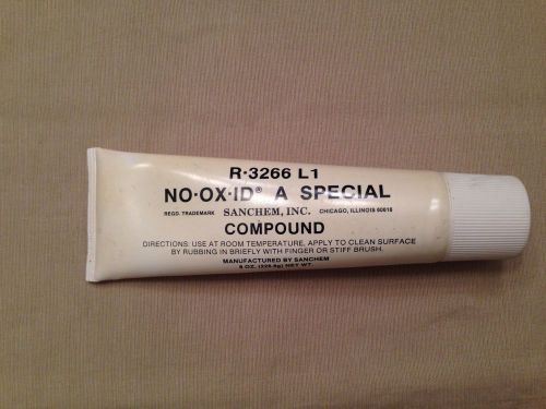 Sanchem inc no-ox-id a special rust preventive 8oz tube for sale