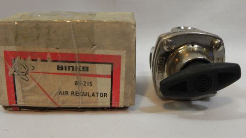 Binks 85-215 Air Pressure Regulator 1/4 NPT ~ New Old Stock