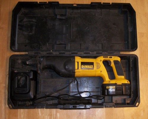 18 volt DeWalt Reciprocating Saw kit
