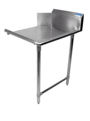 Commercial Stainless Steel 24&#034; Right Side Clean Dish Table NSF