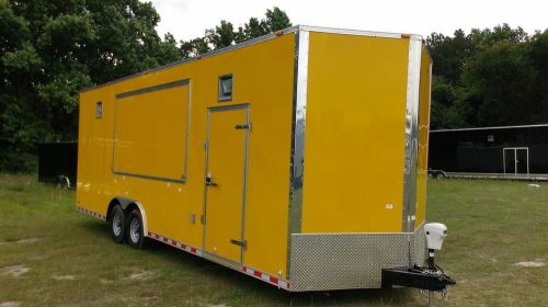 2014 8 1/2&#039; X 26&#039; NEW DISPLAY SERVICE CATERING, CONCESSION, VENDING, BBQ TRAILER