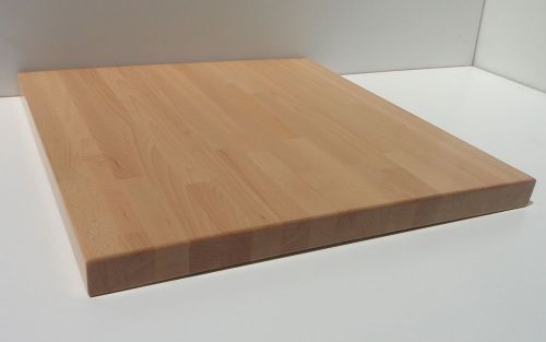 30x30x1 3/4&#034; Beech Solid Wood Table Top - Standard Finish