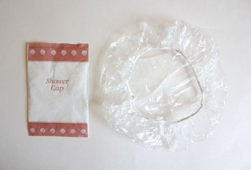 DISPOSABLE SHOWER CAPS 10 INDIVIDUALLY PACKAGED 17&#034; FREE SHIPPING