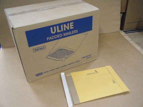 ULine #2 Padded Mailer, Self Sealing, 8.5&#034; x 12&#034; – NEW Carton