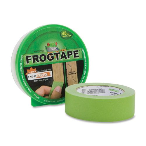 FrogTape 1396747 Multi-Surface Painters Tape, 1.41&#034;x 45 Yd Roll, Green
