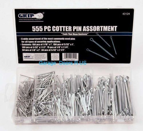 Cotter pin key hair shop assortment set for axle suspension wheel ~~555 pc~~ for sale