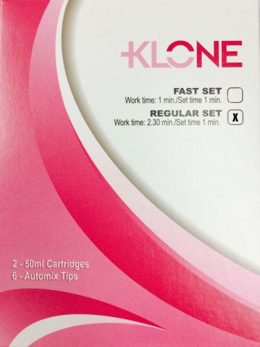 Klone Super Hydrophilic Impression Material Heavy Body Regular Set