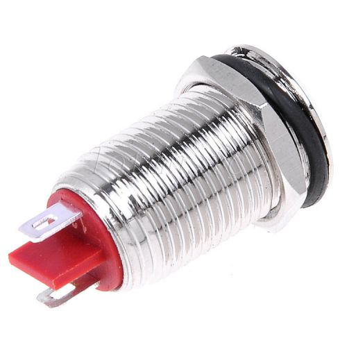 100pcs led 12mm 12v red indicator light for sale