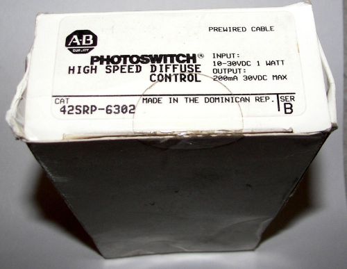 Allen Bradley 42SRP6302QD NSNP High Speed Photoswitch BNIB Free Shipping!