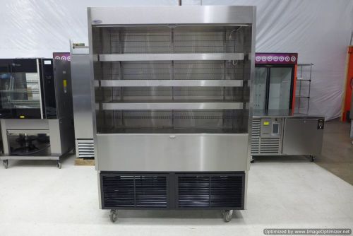 Rpi industries scas60r-ii 60&#034; display grab n go cooler refrigerator true tac pop for sale