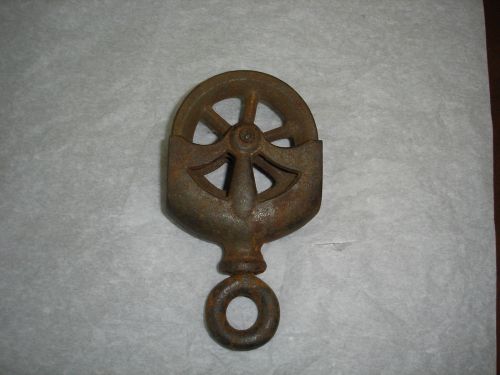 ANTIQUE    VERMONT  MEAT LOCKER      HOOK AND ROLLER FROM GENERAL STORE