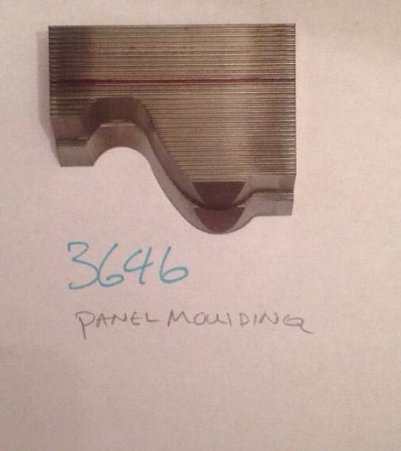 Lot 3646 Panel Moulding Moulding Weinig / WKW Corrugated Knives Shaper Moulder