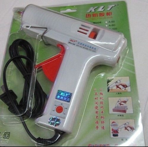 100W Adjustable Craft Electric Tool Heating Hot Melt Glue Gun with  Glue Stick