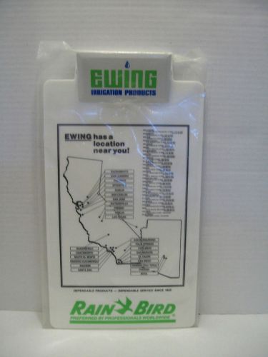 Ewing Irrigation Products RAIN BIRD Novelty Clipboard Clip Board