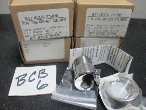 4 Stanley BEST 1E74-C258RP3625 C258 RP3 625 Mortise Cylinder Commercial Housing