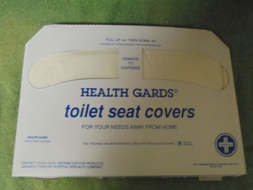 (4) Health Gards Disposable Toilet Seat Covers Approax 50 in each