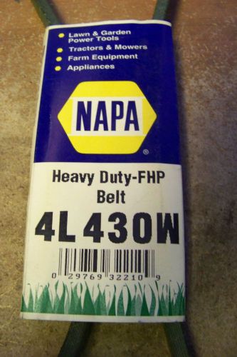 NEW Napa 4L430W Heavy Duty-FHP Belt