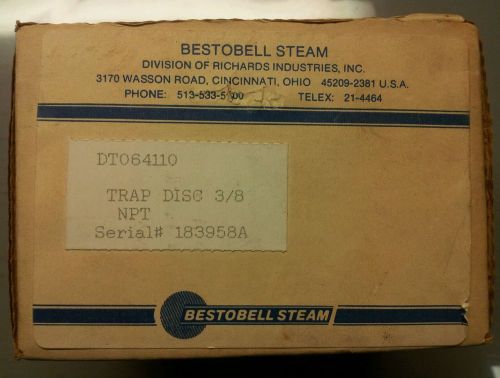 &#034;NIB&#034; BESTOBELL DT064110 steam trap disc,3/8&#034; NPT