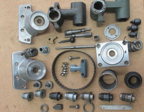 Lot of Bridgeport Parts and Bridgeport-type Milling Machine Parts