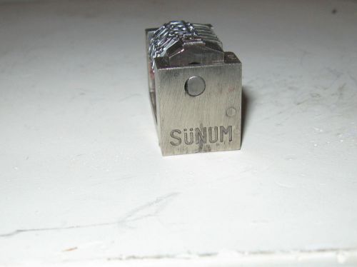 Sunum Rex Numbering Machine - Letterpress Number Machines