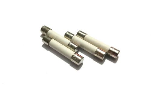 LOT OF 4 BEL 3AB CERAMIC 1A 250V FUSES