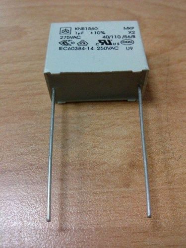 1uF 275Vac X2 Sppression capacitor Iskra KNB1560 Pitch:22.5mm Q&#039;TY:5PCS/LOT