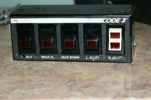 Code 3 Rocker Pak Switch Box 415 PR