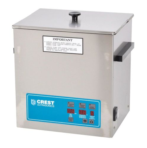 NEW Crest CP1100D 12 Liter Benchtop Ultrasonic Cleaner, Timer, Heat, Degas