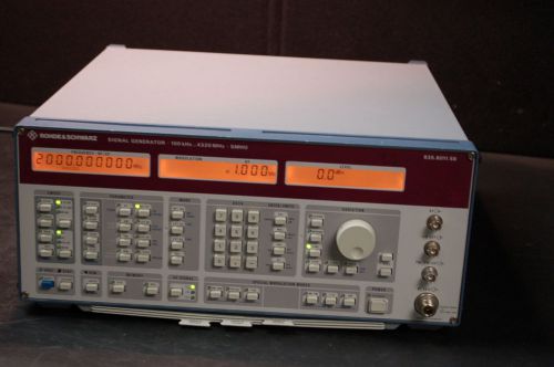 Rohde &amp; Schwarz SMHU 835.8011.58 Signal Generator (100KHz-4320MHz)