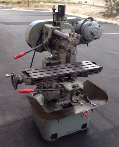 Nice!! Nichols Horizontal Production Mill with Vertical Head