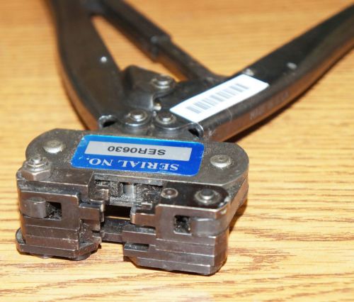 AMP TYCO crimper crimping  tool 45639-2 for pin and socket Coaxicon contacts