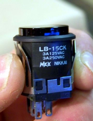 Pushbutton switch momentary nkk #lb-15ck for sale