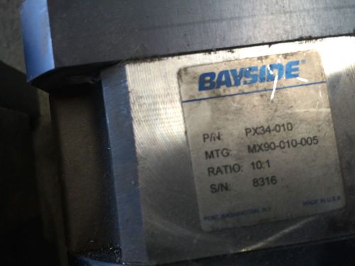 PARKER BAYSIDE PX34-010 RATIO- 10:1 NEMA 34 CNC
