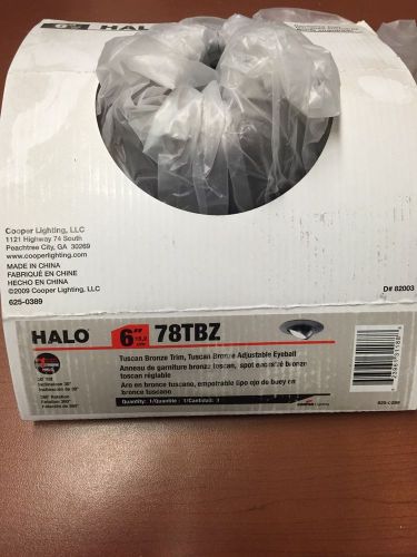 Halo 6&#034; trim eyeball tuscan bronze trim with eyeball 30 tilt 78tbz for sale