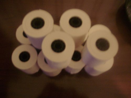 12 THERMAL REGISTER ROLLS SIZE 2 AND 1 QUARTER INCH