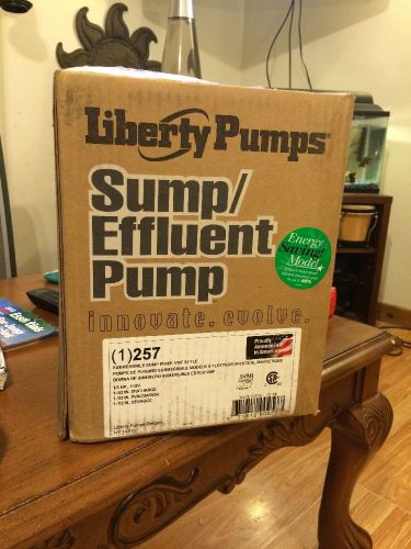 Liberty 1/3 hp sump pump with vmf for sale