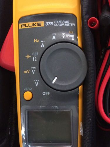 Fluke 376 True- RMS AC/DC Clamp Meter with iFlex NEW