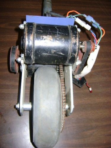 Mobie motorized wheel chain driven tested