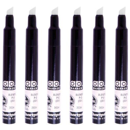 Chartpak Ad Markers Colorless Blender 6 Pack