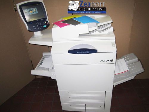 Xerox docucolor 7755 multifunction copier printer e-mailer shipped within the us for sale