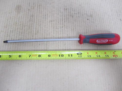 Proto professional us made 88328 8&#034; shank phillips screwdriver mechanic tool for sale