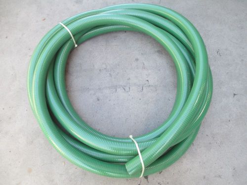 #K591 Pacific Echo Spiralite PVC Green Standard Suction Hose Jacketed 2&#034;