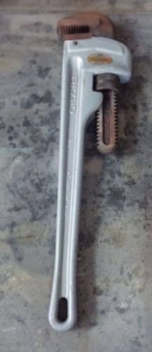**ridgid** 18&#034; aluminum 818 straight pipe wrench p/n: 31100 for sale